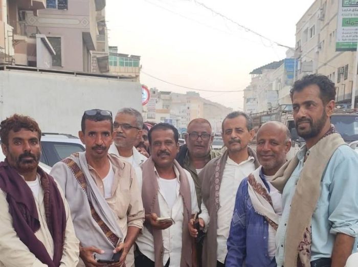 إطلاق سراح رئيس نقابة المعلمين وأعضاء النقابة بعد ضغط شعبي بالمكلا